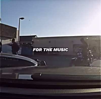 He thought he was cool on the bike