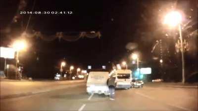 Poor melvin, well he had it coming