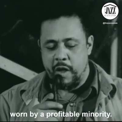 Charles Mingus' pledge of allegiance