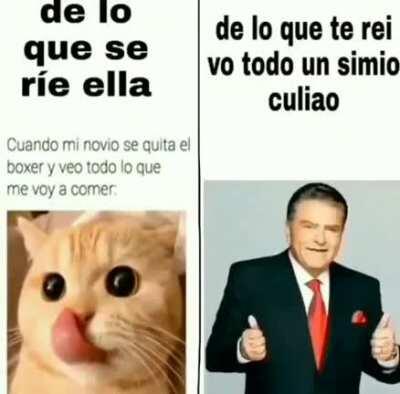 *inserte ruidos de simios*