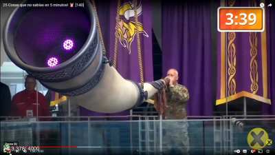 un clip que saqué hace unos días por el timming raro