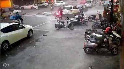 Massive Explosion at Chinese Restaurant