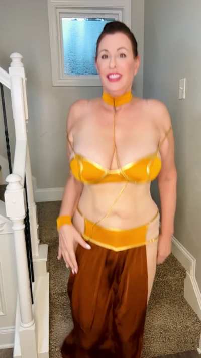 While you were out partying, your mom put on one of her old Halloween costumes and choose treat when your bully knocked on the door.