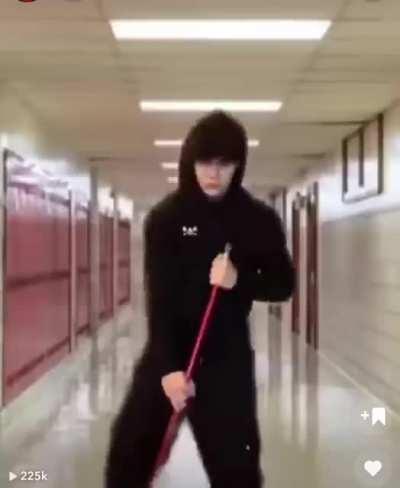 as a janitor, this is pain.