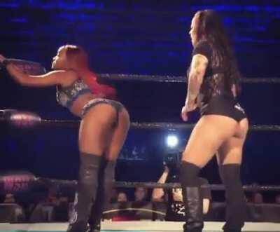 God bless Kiera Hogan and Lana Austin, two of the best asses in the industry