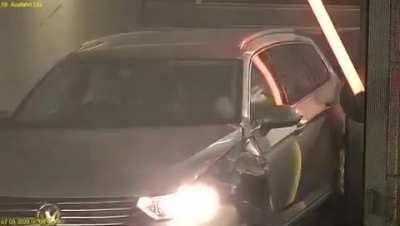 Leaving a bar with underground paring...