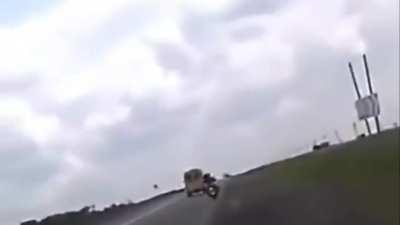 Talk about close call.