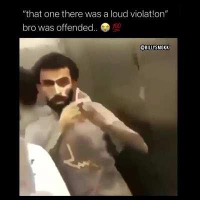 Buddy ass said I’ll take matters into my own hands.....