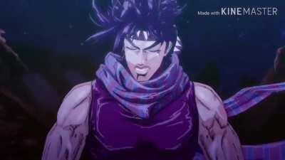 Joseph Joestar screaming like a little girl