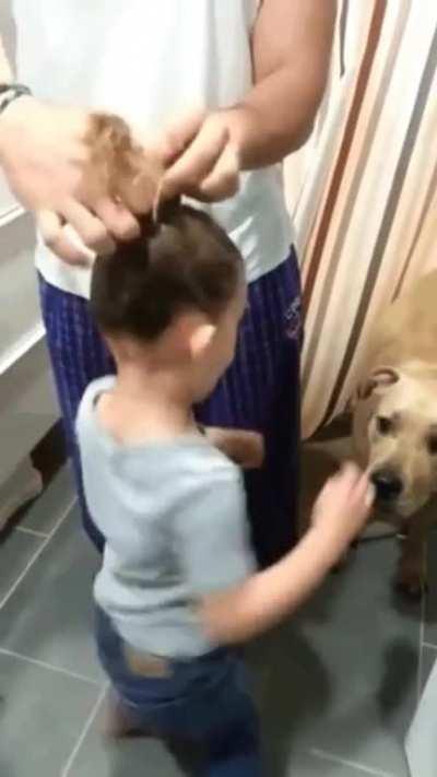 Dads finding the easy way since the beginning of time.