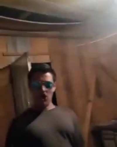 Having some insecticide shots with your friends