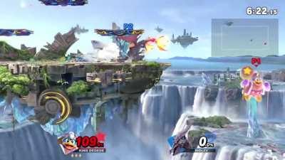 Dedede with rage is terrifying. Long live the king!