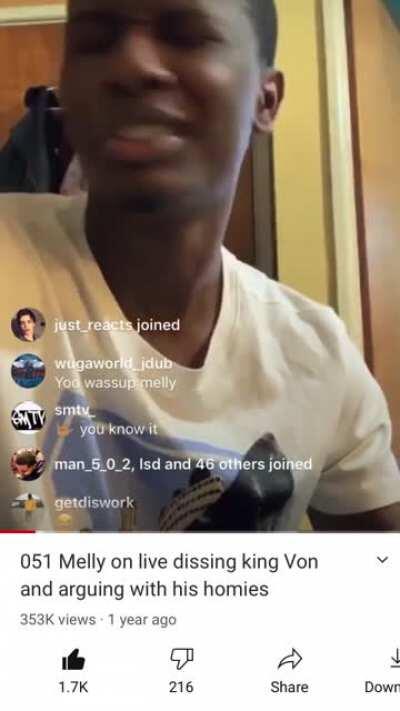 When a stupid question gets a more stupider answer..starring 051 Melly