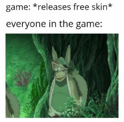 We need a nanachi skin in cod