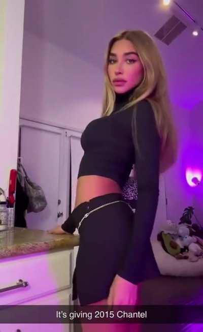 Chantel last night