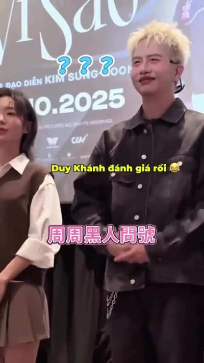 Kwangsoo doing Vietnam movie promo