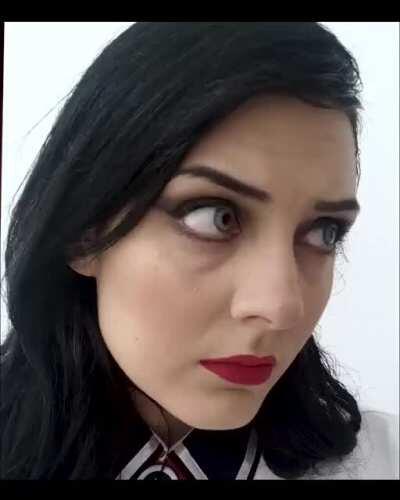 FLASH WARNING - I tried to make this video cosplay vs character of my Elizabeth cosplay from Bioshock Infinite: Burial at Sea, I hope you like it!