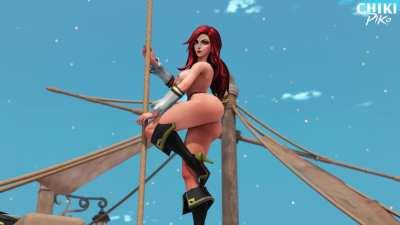 Miss Fortune's pole dance (Chikipiko)