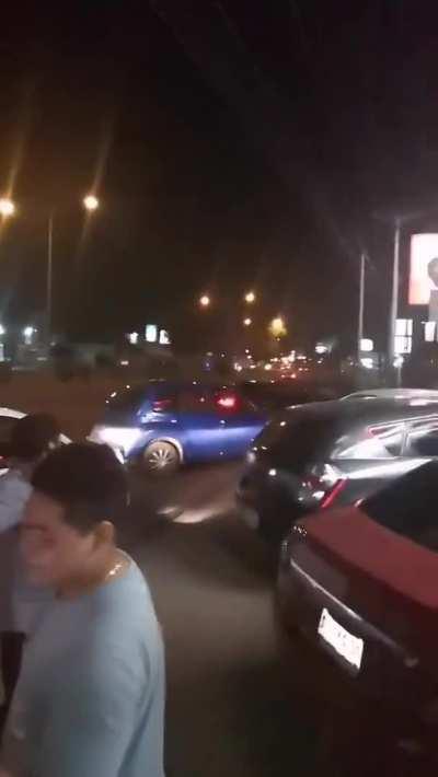 Getting Double Service in Front of a Club