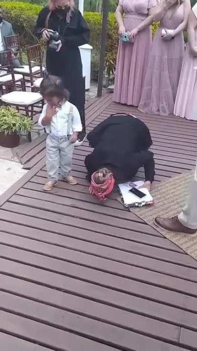 when you place too much trust in your 5 year old