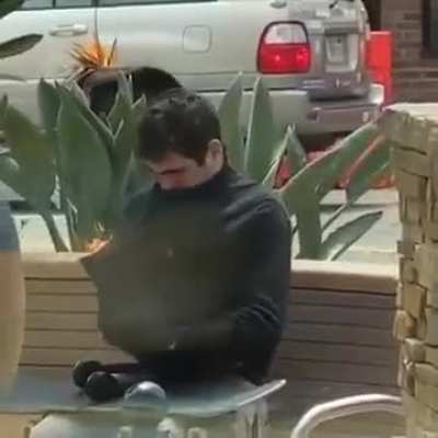 Excellent strategy for avoiding all unwanted attention