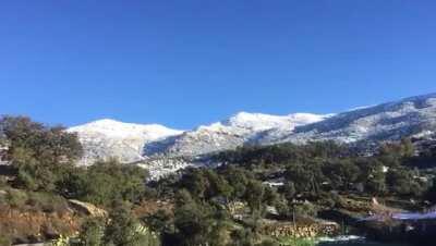 Another video view from Bni Yarzin - Chefchaouen village