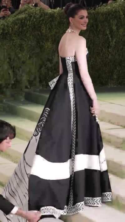 'A Met Gala mainstay, Anne returns for her ninth appearance at the Met Gala 2026 in a custom MK gown' - IG May 2026