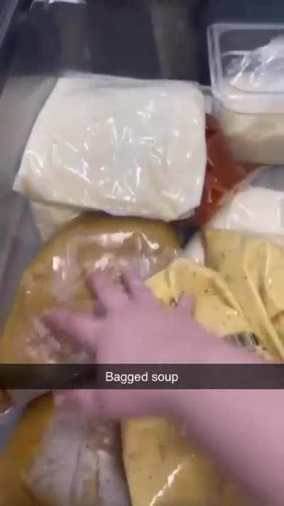 Bagged soup