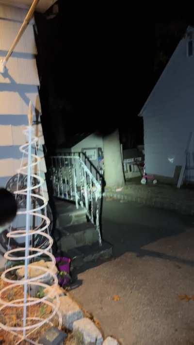 Finally tagged the guy shredding my trash.