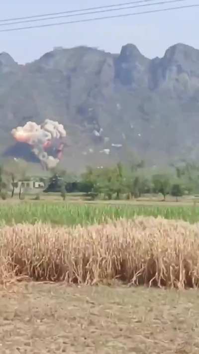 Another footage of Kirana Hills being hit with some supersonic missile. WARNING LOUD EXPLOSION.
