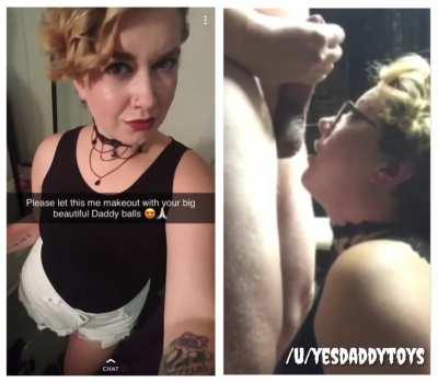 She want back home and kissed her hubby right after 😈