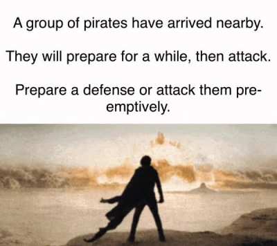 Thanks for giving me time to arm the mortars