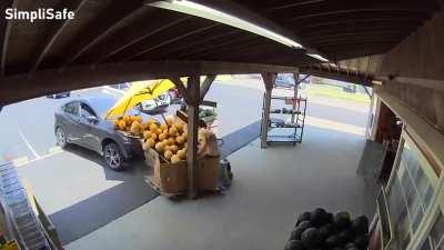 Fruit stand, no more.