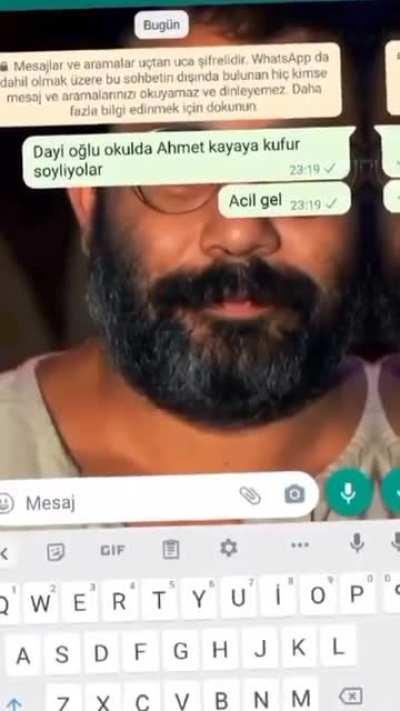 Dayı oğlu tez yetiş