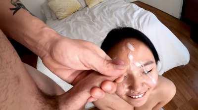 pretty little face got decorated