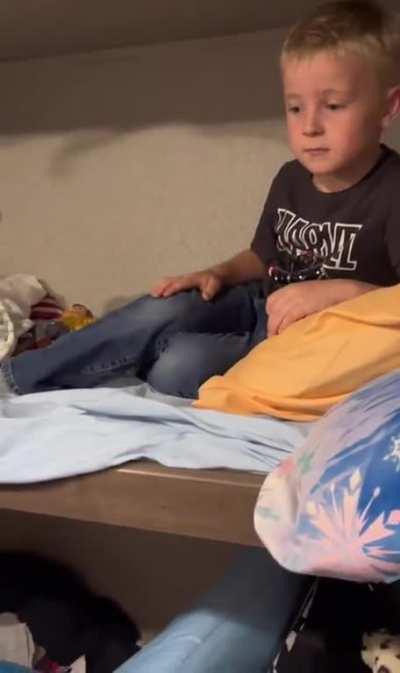 Kid doesn’t like how fast chickens grow