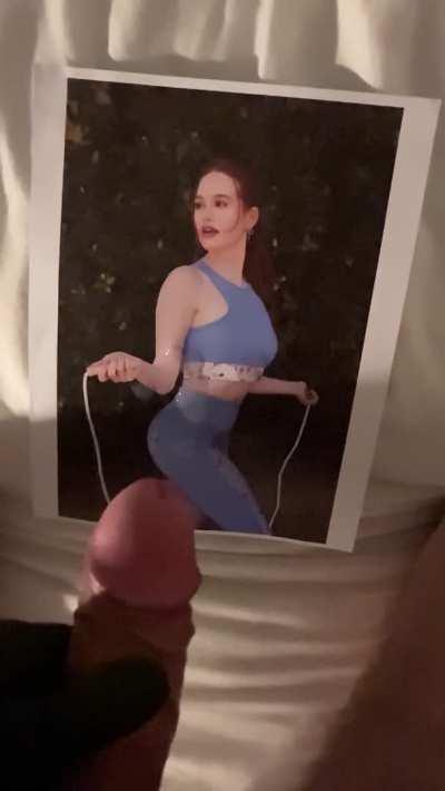 Madelaine Petsch slow motion cum tribute