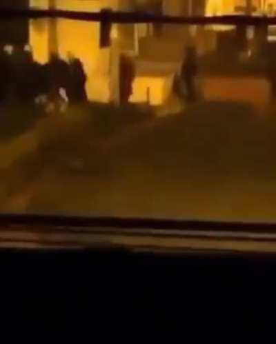 Brutalidad policial en Popayán anoche