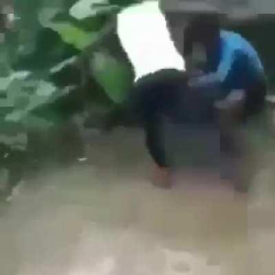 goofy african fight