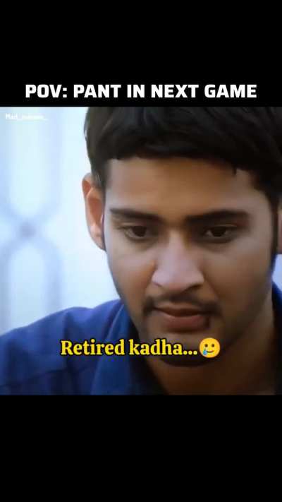 No more come on Ash from pant