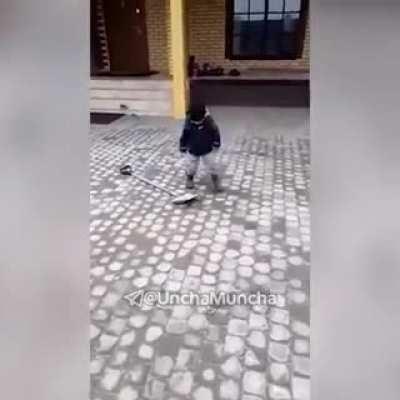 And a comeback from shovel