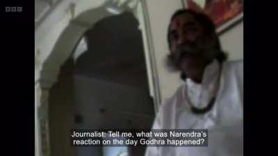 The fact that this man is Prime Minister now.