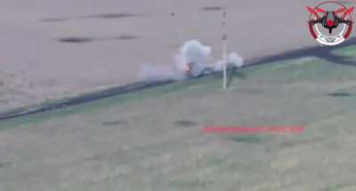 Destruction of Ukrainian VAB armored personnel carrier in the Novaya Kruglyakovka area of Kharkiv Oblast