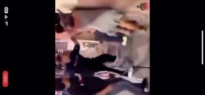 Backstage of the Flagrant2 Podcast when Schaub was there