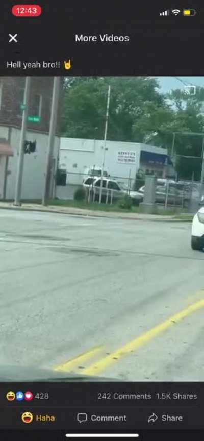 4 Wheeler running from TPD Cops (Toledo, OH, USA)