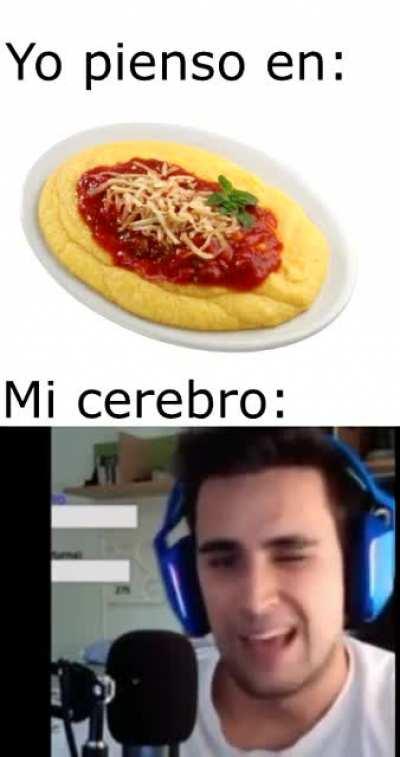 Gordo polenta me dicen