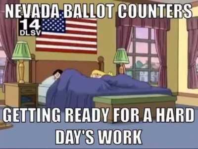 Nevada, we are ALL waiting on you...