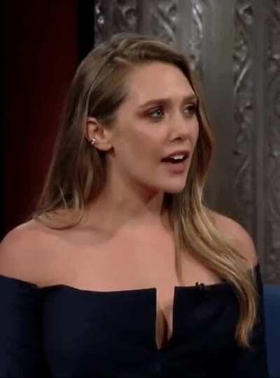 Elizabeth Olsen just makes me want to pound her holes