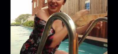 [Repost Attempt #2] Lufu at the Pool. Video Link:  