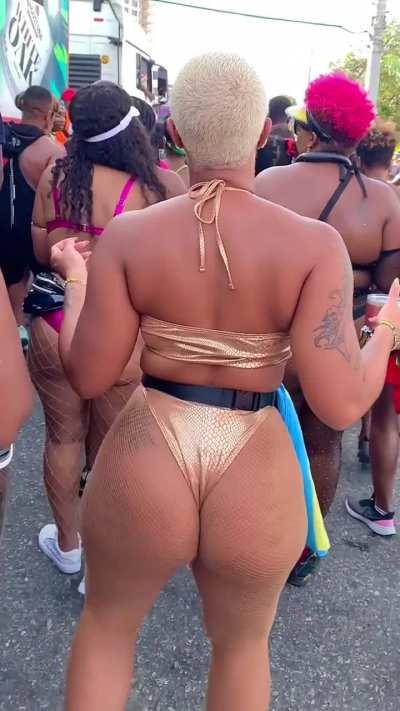 Desfile de garotas lindas de bundas maravilhosas. Catwalk the Beauty girls and beauty booty in Carnival Trindade Tobago. 